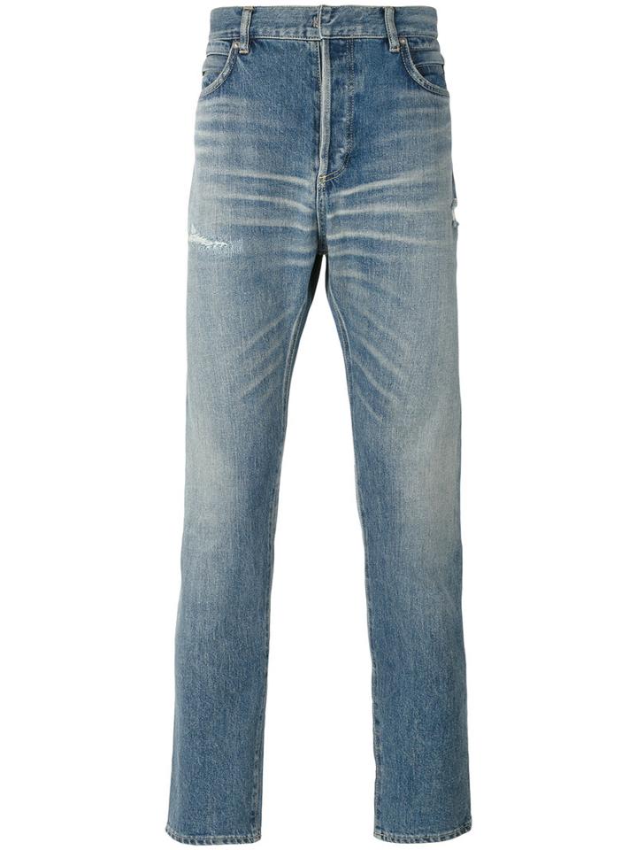 Balmain - Checked Shirt - Men - Cotton/polyurethane - 30, Blue, Cotton/polyurethane