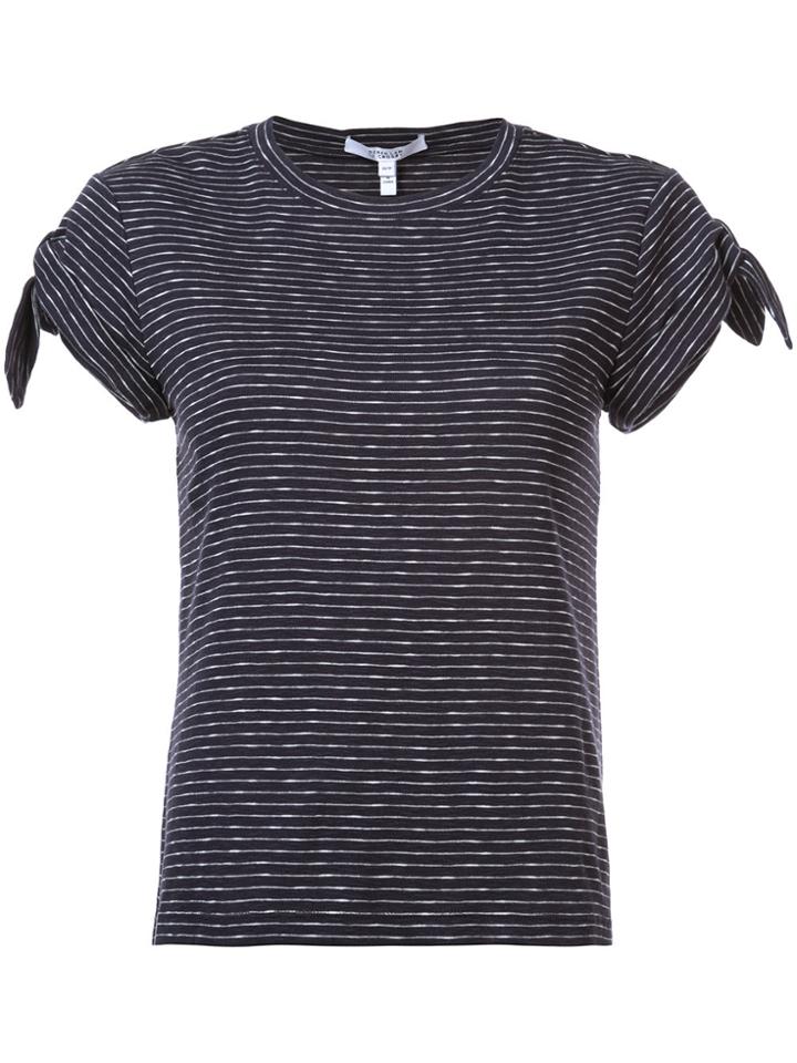 Derek Lam 10 Crosby Tee With Knot Detail - Nude & Neutrals