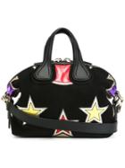 Givenchy Small 'nightingale' Tote, Women's, Black, Suede/calf Leather