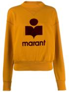 Isabel Marant Étoile Logo Print Sweatshirt - Yellow