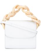 Marques'almeida Chain Handle Bag, Women's, White, Leather/acrylic