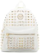 Philipp Plein Come On Backpack - White