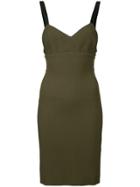 Neil Barrett Fitted Mini Dress - Green