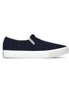 Myswear Maddox Slip-on Sneakers, Women's, Size: 41, Blue, Crocodile Leather/rubber