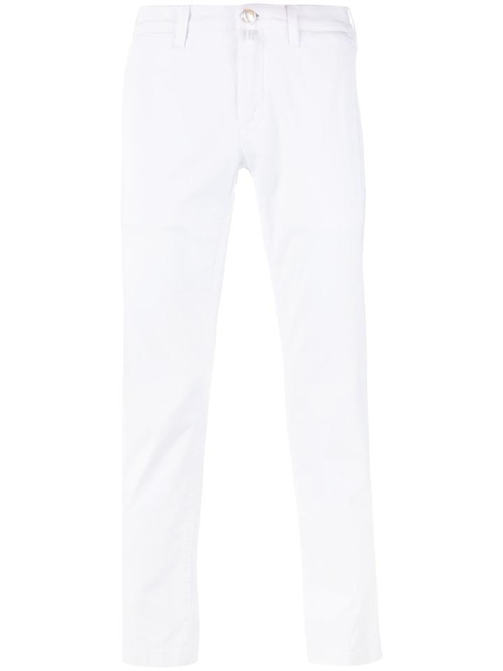 Jacob Cohen Slim Fit Trousers - White