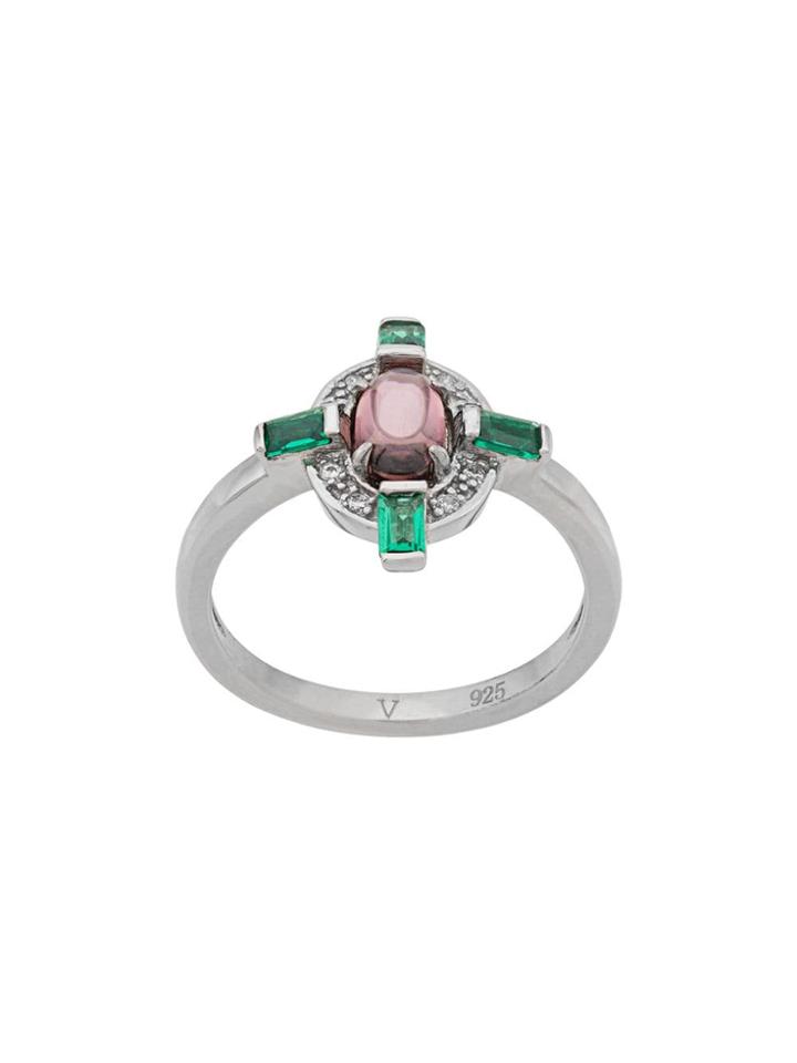 V By Laura Vann Empire Ring - Silver