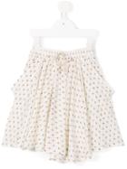 Caffe' D'orzo Printed Folk Skirt, Girl's, Size: 10 Yrs, White