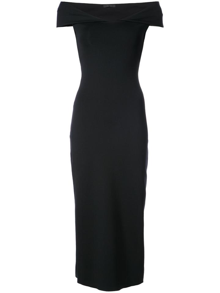 The Row Delmi Dress - Black