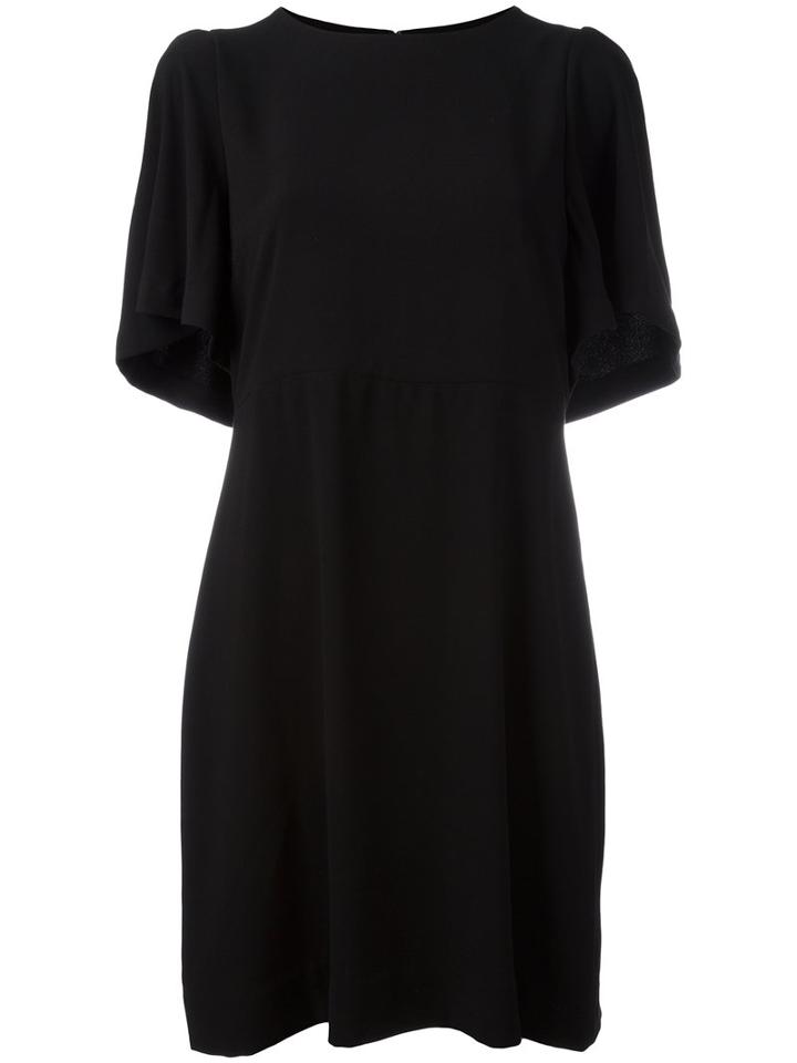 Essentiel Antwerp - T-shirt Shift Dress - Women - Polyester/viscose - 38, Women's, Black, Polyester/viscose