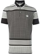 Dolce & Gabbana Embroidered Crown Polo Shirt, Men's, Size: 48, Black, Cotton
