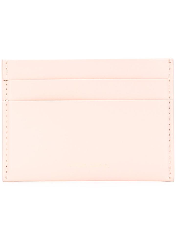 Mansur Gavriel Classic Card Holder - Pink & Purple