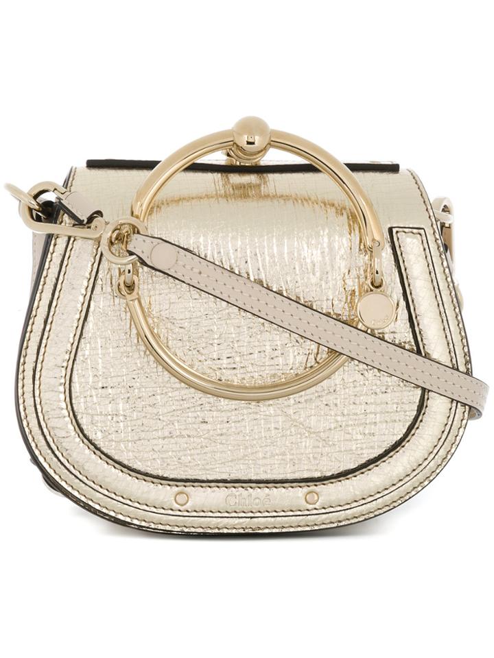 Chloé Small Nile Shoulder Bag - Metallic