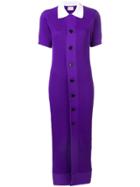 Simon Miller Buttoned Cardigan Dress - Pink & Purple