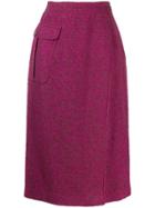 Valentino Pre-owned 1980's Fold Over Skirt - Pink