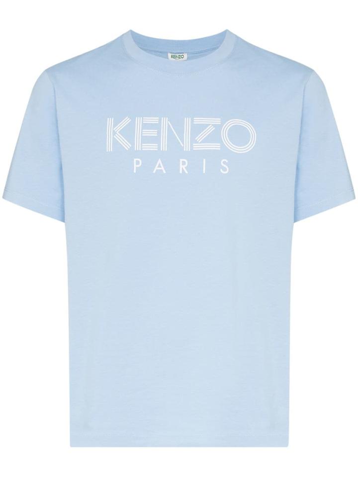 Kenzo Kenzo Paris Logo T-shirt - Blue