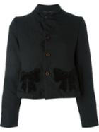 Comme Des Garçons Girl Bow Detail Jacket, Size: M, Black, Polyester/cotton