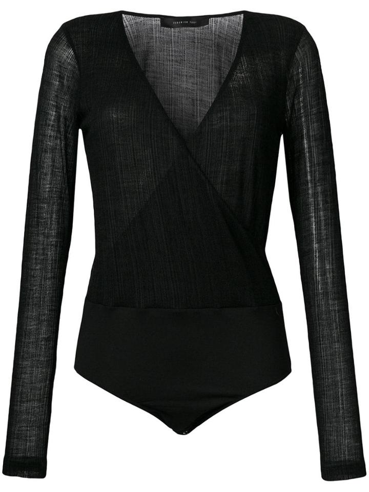 Federica Tosi Long Sleeved Body - Black