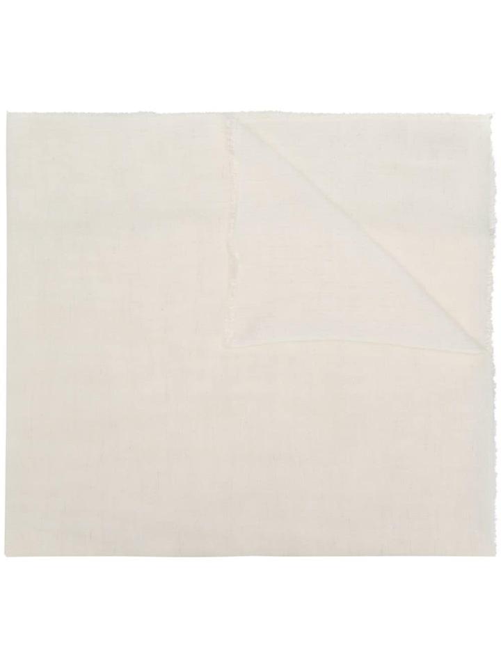 Faliero Sarti Diamantina Scarf - White