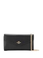 Coach Envelope Chain Wallet - Black