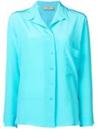 Maison Flaneur Chest Pocket Shirt - Blue
