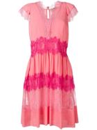 Twin-set Mini Lace Dress - Pink