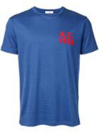Kent & Curwen Logo Print T-shirt, Men's, Size: Large, Blue, Cotton