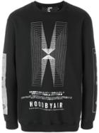Hood By Air Movie Sweatshirt - Black