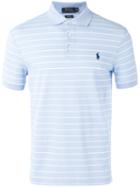 Polo Ralph Lauren Striped Polo Shirt, Men's, Size: Xxl, Blue, Cotton/spandex/elastane