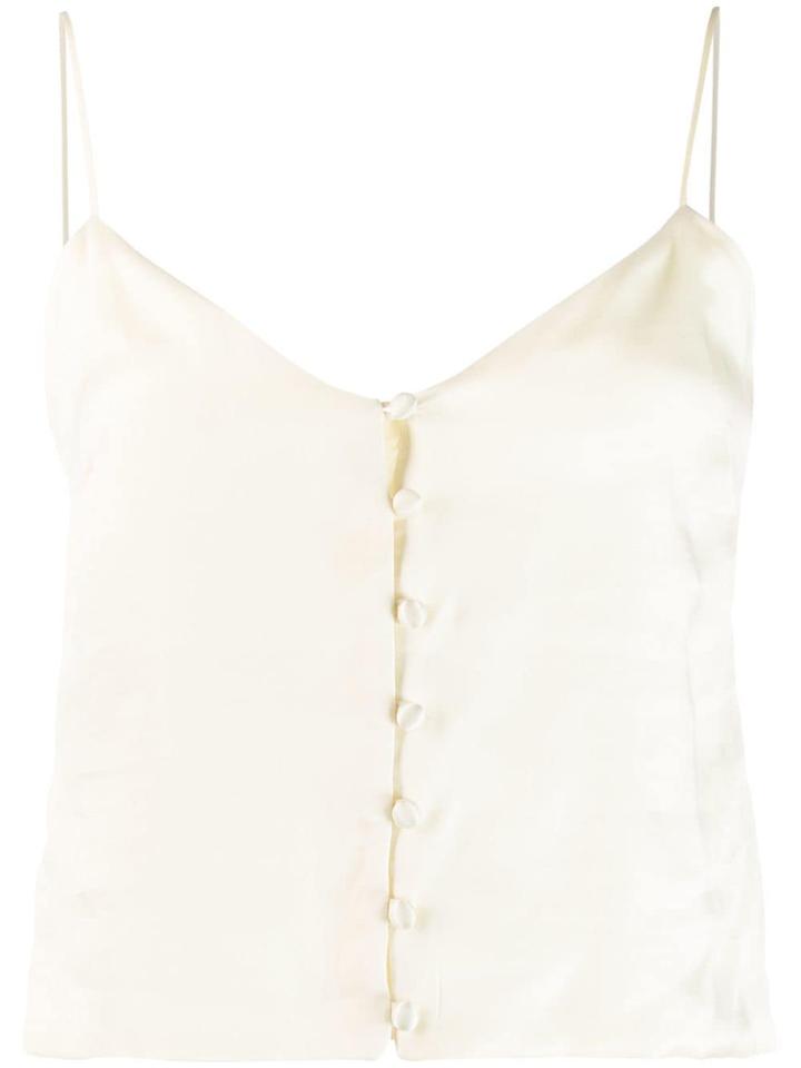 Mara Hoffman Button-up Top - Neutrals