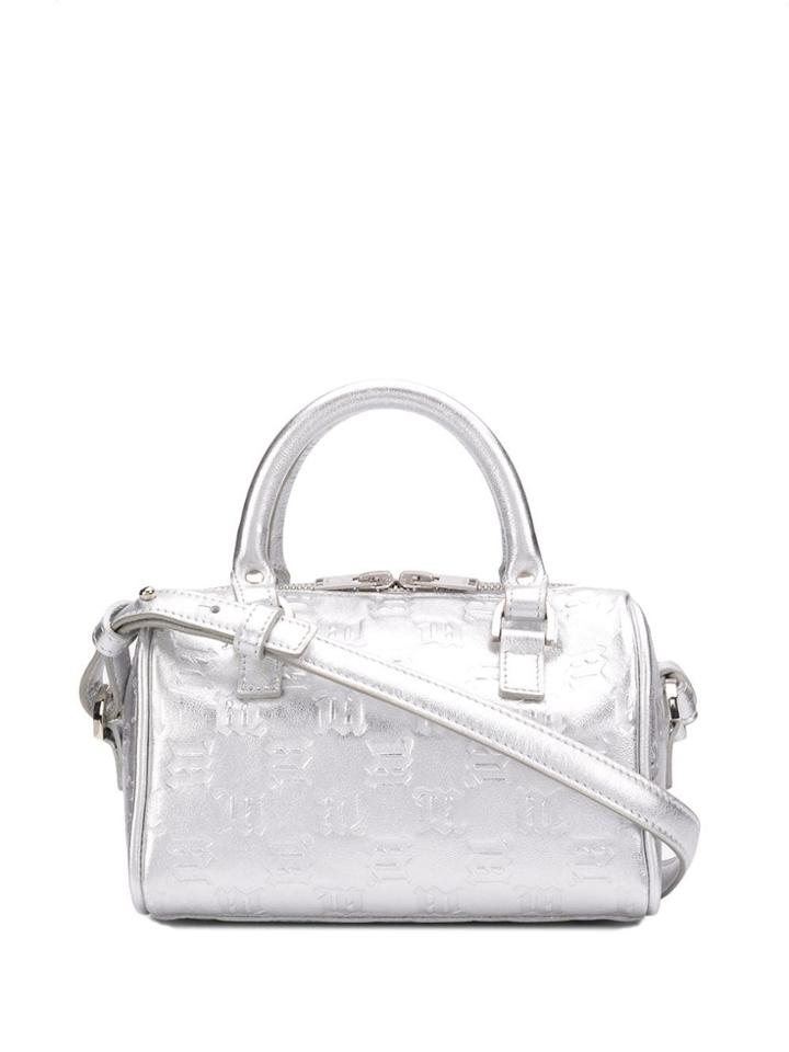 Misbhv Mini Logo Embossed Bag - Silver