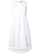 Simone Rocha Lace Trim Flared Dress - White