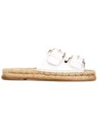 Paloma Barceló Raquel Sandals, Women's, Size: 36, White, Leather