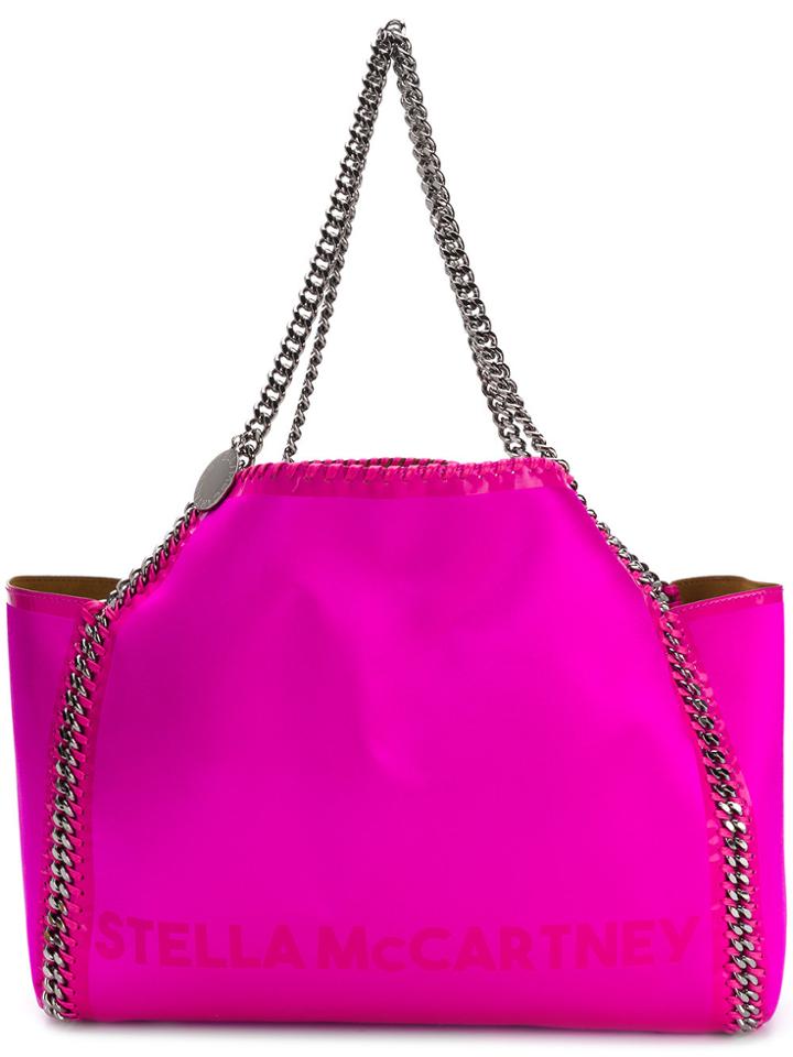 Stella Mccartney Falabella Oversized Tote - Pink & Purple
