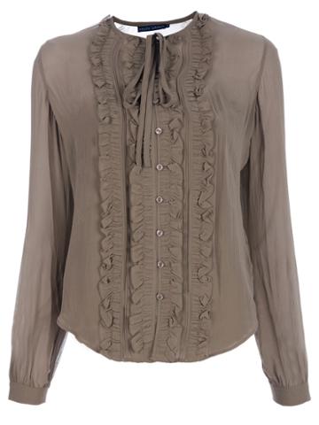Ralph Lauren Ruffled Blouse