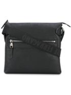 Salvatore Ferragamo 'varenne' Shoulder Bag, Men's, Black, Leather/nylon