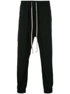 Rick Owens Jersey Track Trousers - Black