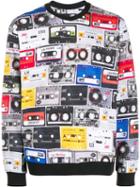 Love Moschino Mixtape Print Sweatshirt - Black