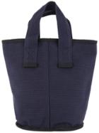 Cabas Small Laundry Tote - Blue