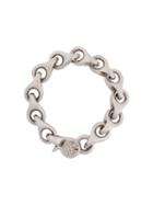 Ktz Carabiner Bracelet, Adult Unisex, Metallic