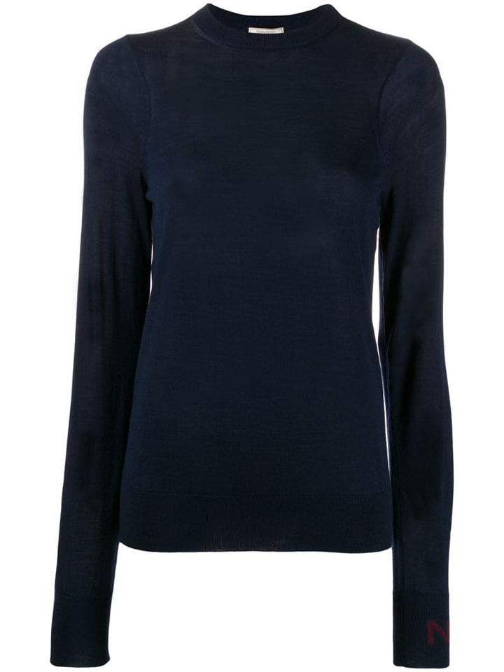 Nina Ricci Crew Neck Sweatshirt - Blue