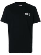 Palm Angels Fire T-shirt - Black