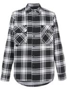 Off-white Flap Pocket Collared Shirt - Black
