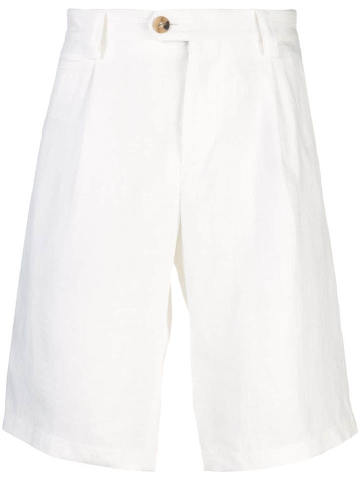 Brunello Cucinelli Chino Shorts - White