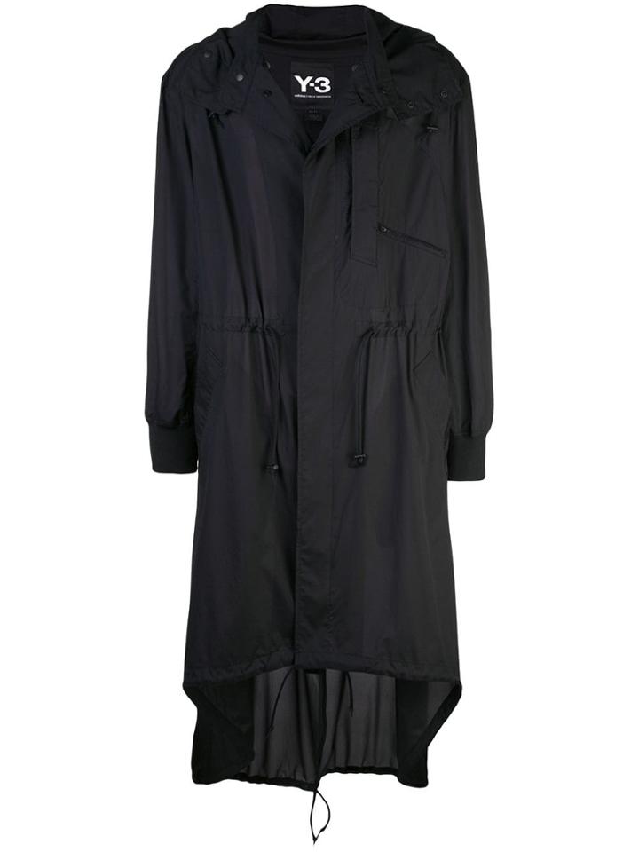 Y-3 Adizero Fishtail Parka - Black