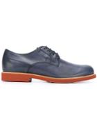 Tod S Classic Derby Shoes, Men's, Size: 6, Blue, Rubber/leather