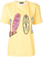 Etro Surfboard Print T-shirt - Yellow
