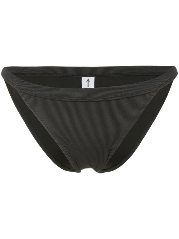 The Upside Ribbed Bikini Tops - Black