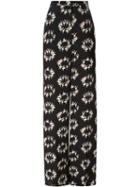 Rochas Ballerina Print Palazzo Pants