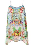 Camilla Floral Print Top - Multicolour