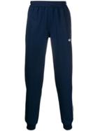 Adidas Contrast Piped Trim Track Pants - Blue